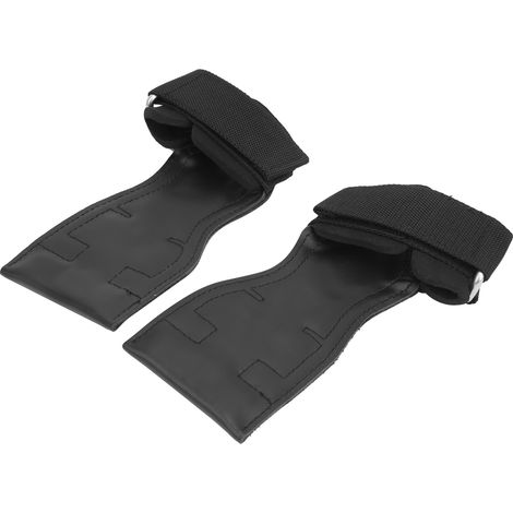 1 Paire de Gants de Fitness en Simili Cuir pour Musculation et Tractions, Protection Mains et Poignets (1/5)