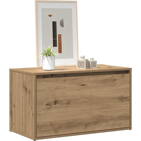 Flurbank 80x40x45 cm Artisan-Eiche Holzwerkstoff