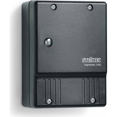 NightMatic 2000 Controlador Negro de Iluminación Fotoeléctrico Steinel