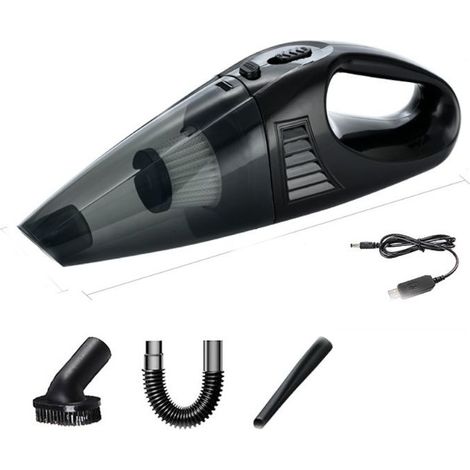 Cordless Handheld Vacuum Cleaner, Powerful Portable Car Vacuum Cleaner, Mini Handheld Vacuum Cleaner, Rechargeable Vacuum Cleaners, Accessories Car Cleaning Kit Essential Kit for Men Women (1/5)