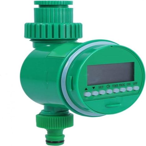 Minuterie D Arrosage - Contrôleur Électrique Automatique Pour Jardin - Programmable Journalier Et Cyclique - 1 Pièce (1/5)