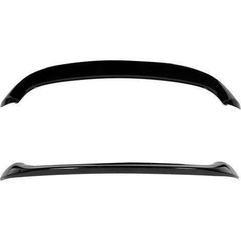 Becquet de coffre aile spoiler noir brillant en ABS pour Peugeot 308S 2014-2020, accessoire extérieur bec de canard