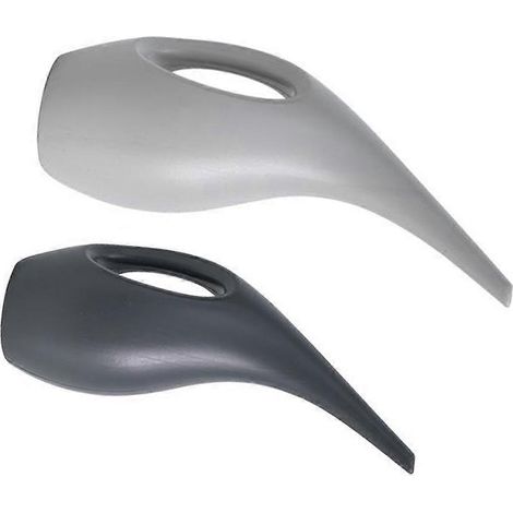 Lot de 2 grands arrosoirs longs en plastique pour jardinage. (1/5)