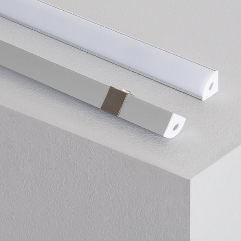 Perfil con Tira LED New Aretha 600mm 6W para Esquinas 4000K Blanco Neutro
