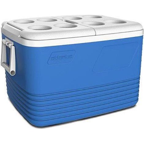 Trade Shop - Refrigerador Portátil Con Titulares De Tazas Viajes Camping Picnic 60lt 286529 - (1/4)