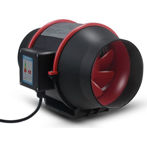 100mm Lüfter Kanalluftabsauger Axialkanalventilator 310m³/h， Laderschlauchventilator 110v220v
