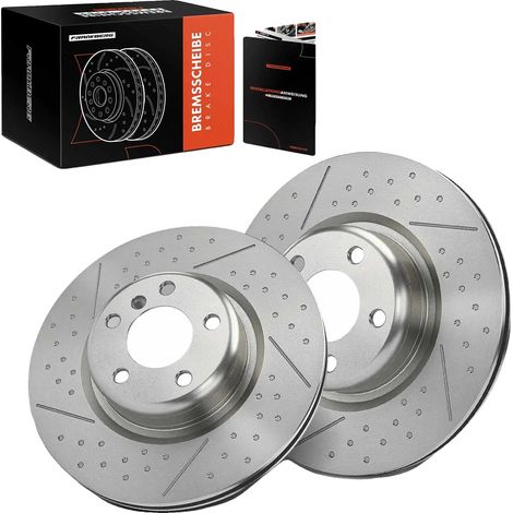 Disco freno, diametro 345 mm, altezza 66,3 mm, spessore 24 mm, spessore minimo 22,4 mm, numero di fori per bulloni 5 (1/5)
