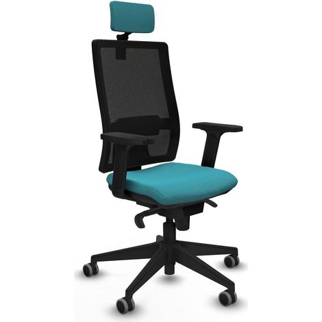 Piqueras et Crespo 2D066G2 Chaise de bureau turquoise (1/3)