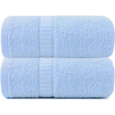 Ensemble de 2 pièces luxueux - Serviette de bain grande taille en coton ultra-absorbant et à séchage rapide - Serviette ultra-douce (1/5)