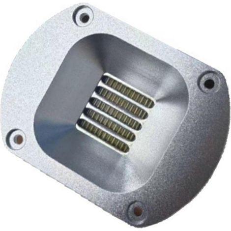Tweeter Heil en alliage taillé sur les bords de 74 mm : tweeter à ruban à air de qualité audiophile HiFi, haut-parleur audio (1/5)