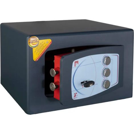 Cassaforte a mobile a Chiave + Combinazione Serie GOLD MOBY DIPLO 220x350x300 - SP. mm. 10