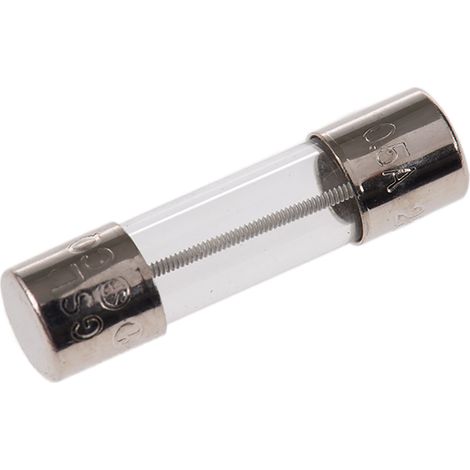 Cartouche fusible RS PRO, 500mA, 5 x 20mm, Type T, 250V c.a.
