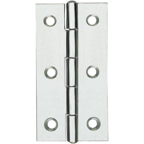 CERNIERA IN ACCIAIO INOX ART.120IN mm. 50 x 31 - pz. 2