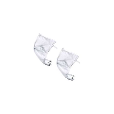 Lot 2 sacs Compatible Polaris Pool Robot 360&380 Sac de filtre de rechange, blanc
