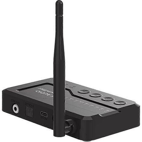 Adaptateur émetteur audio Bluetooth 5.3 LE Audio pour casque TV avec Auracast LC3 sans perte pour les jeux et la musique (1/5)