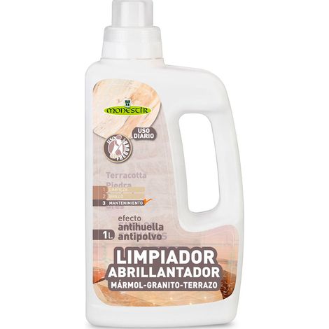 MONESTIR GH018SM Limpiador Abrillantador Suelos De Mármol Granito y Terrazo 1L - ref: GH018SM