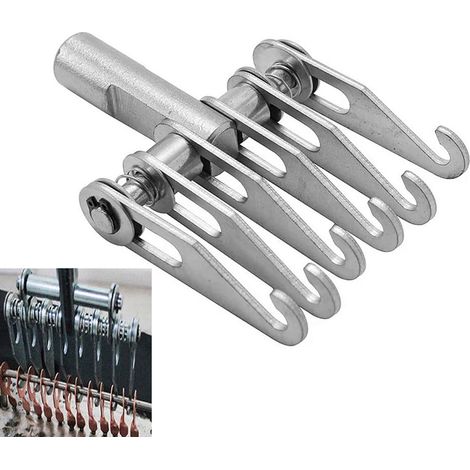 Extracteur de bosses à 6 mâchoires métalliques, version renforcée, extracteur à 6 mâchoires pour la réparation de carrosserie avec mâchoires filetées M16 réglables -- Convient à la réparation de pièce (1/4)