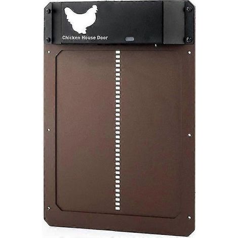 Porte automatique pour poulailler avec batterie, détection de lumière, porte automatique pour poulailler (1/5)