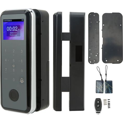 Smart fingerprint lock, 2.4-inch, keyless entry password, remote control, door access control for Tuya (1/5)