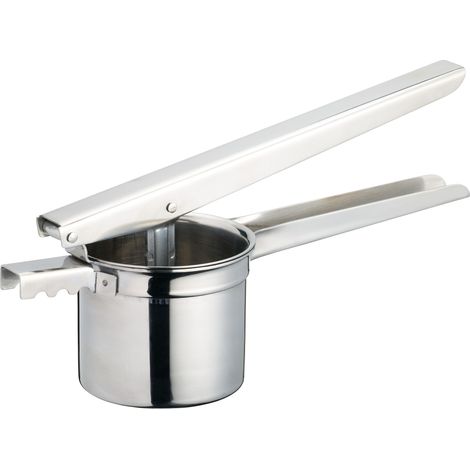 KitchenCraft Rallador de patatas, Rallador de acero inoxidable, resistente y apto para el lavavajillas, adecuado para triturar tubérculos cocidos y prensar frutas, 10 x 31 x 13 cm, 1 unidad