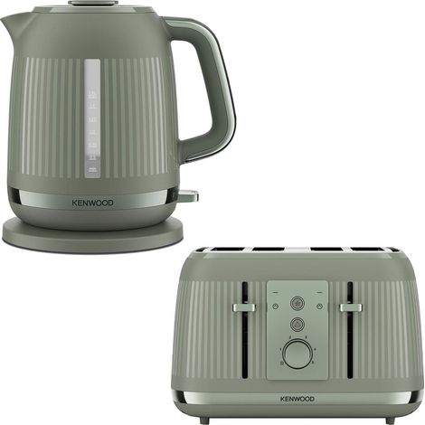 Kenwood Dusk 1.7L Kettle & 4 Slice Toaster Set, Green (1/4)