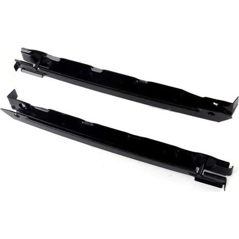 Paire de supports de pare-chocs avant gauche et droit compatibles avec les Mercedes-Benz Classe S W211, E320, E350 (06-09) et E500. (2118801114 2118801214) (1/3)