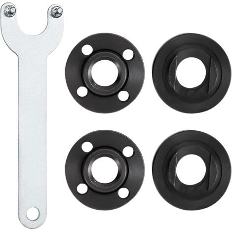 Lot De 5 Clé Pour Meuleuse 125 Mm Clé Meuleuse Avec Bride De Meuleuse D'angle,Clé À Molette,Cle A Molette,Rechange Pour Meuleuse D'angle Accessoires,Pour Les Meuleuses D'angle De 125 Mm