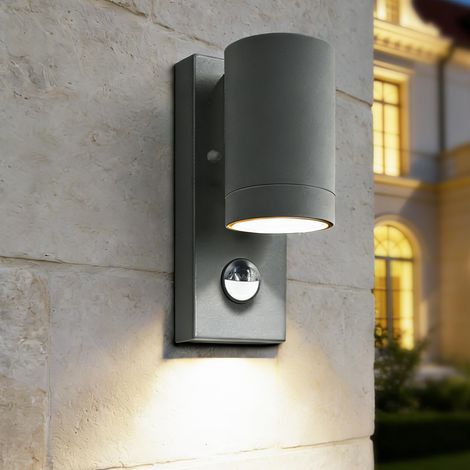 IP65 Applique Murale Exterieur Detecteur de Mouvement en Aluminium (1/5)
