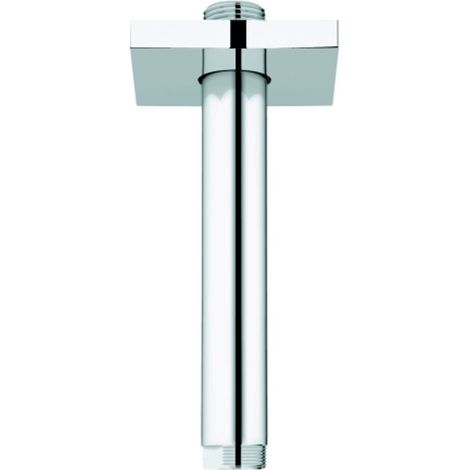 GROHE Uscita a soffitto Rainshower 27485 rosetta squadrata lunghezza 142mm cromo, 27485000