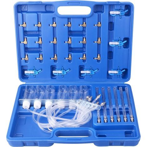 Set of 24 Diesel Injector Adapters, 6-Cylinder Leak Test Kit, Bosch Siemens Delphi Denso (1/5)