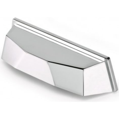 Poignée Shell 3961 - talla Chromé brillant. 101x26x29mm. Entraxe 64mm.
