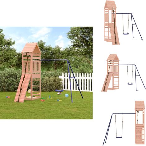Spielturm Massivholz Douglasie - Holzspielplatz - Spielturm - Kletterturm - Douglasienholz - Gartenmöbel