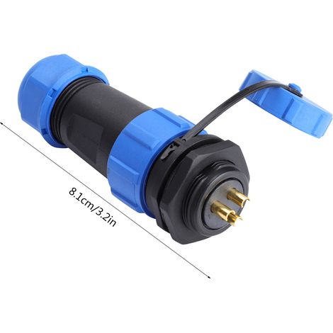 IP68 SP21 3-poliger wasserdichter Kunststoff-Luftfahrtstecker (3-polig) (1/5)