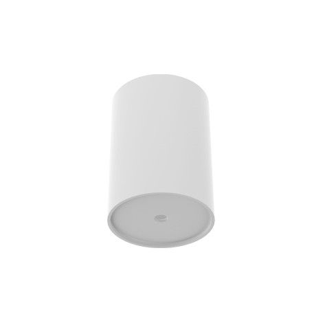 Rosace plafond tube acier blanc, terre Nowodvorski CANOPY