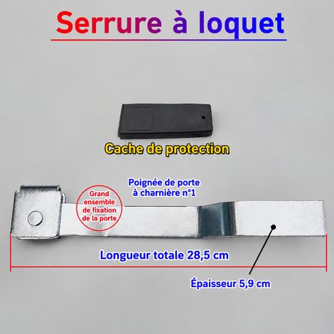 Poignée de porte de camion et conteneur modèle 1 pièces réf 3856 500 g – Livraison gratuite