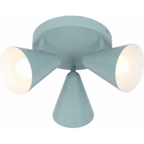 Plafoniera Candellux Amor 98-63328 grigia metallo 3xE14 34cm