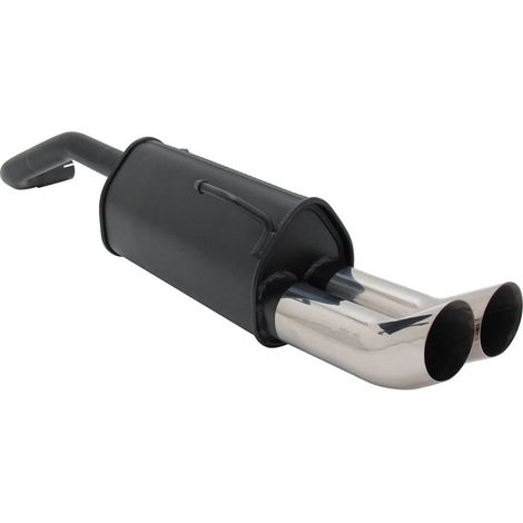 Silencieux Echappement VW Lupo 98/05 - 2 x 76mm DTM-13825793