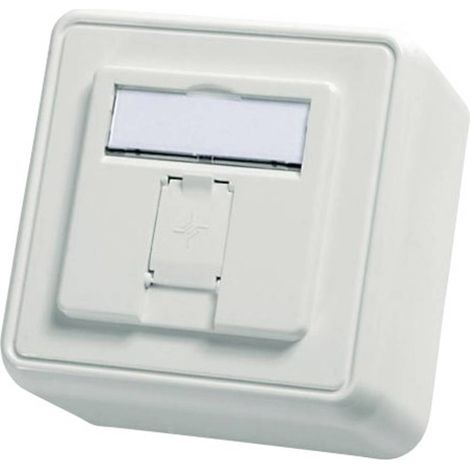 Telegärtner Presa di rete Da parete Non classificata 1 Porta Bianco alpino (1/4)