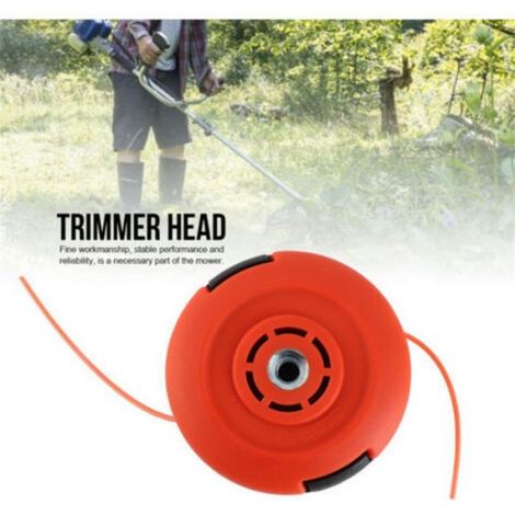 Tete De Coupe Pour Debroussailleuse - Nylon Renforce - Compatible Universel - Diametre 10 Cm - Hauteur 6 Cm - Poids 280 G - 1 Unite (1/5)