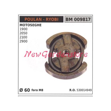 Embrague completo POULAN, motor motosierra 1900 2050 2100 2900 009817