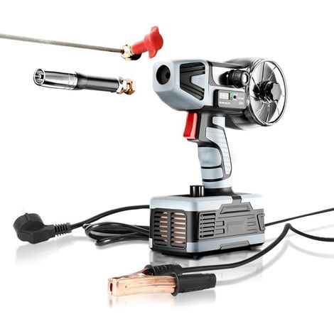 Poste à Souder MIG/MMA Portatif, Machine à Soudage à l'Arc Portative 220V Courant Réglable 20-250 A Onduleur IGBT Affichage Numérique Démarrage à Chaud électrodes 2,5 à 3,2 mm Fil 0,8 à 1 mm