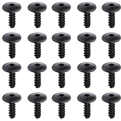 20Pcs Clips de Fixation Voiture, Cache Sous Moteur, Clips Garde Boue Voiture Clips, Pare-Chocs Clips de Fixation de Vis Compatible avec (1/5)
