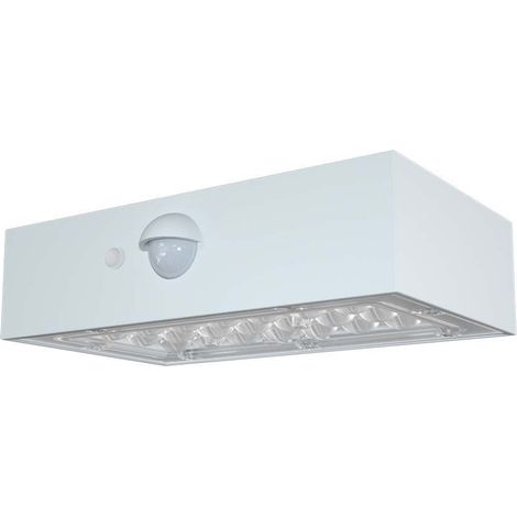 V-TAC Lampada LED da Muro 3W Con Pannello Solare e Sensore PIR Colore Bianco 3000+Bianco Naturale IP65