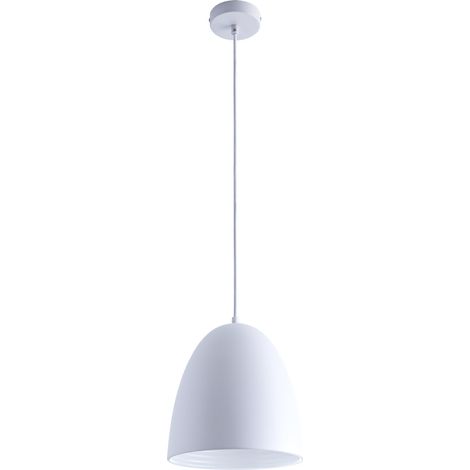 Paco Home Pendelleuchte Küchenlampe Hängelampe Esszimmer Esstischlampe Innen Gold Weiß  ohne Leuchtmittel,  Weiß-Weiß (1/4)