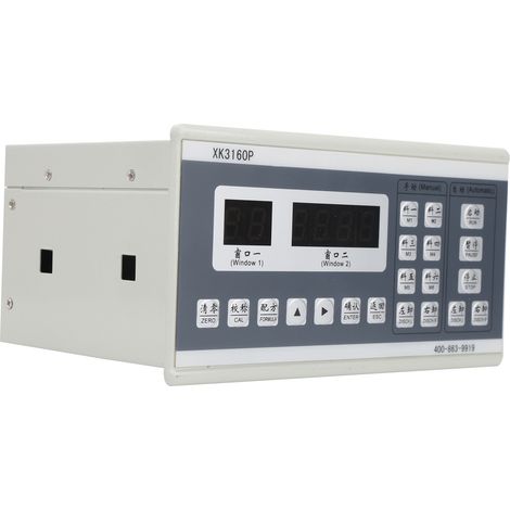 Gewichtsanzeige-Chargenwägesteuerung Automatisch/Halbautomatisch XK3160P AC220V 9W (1/5)