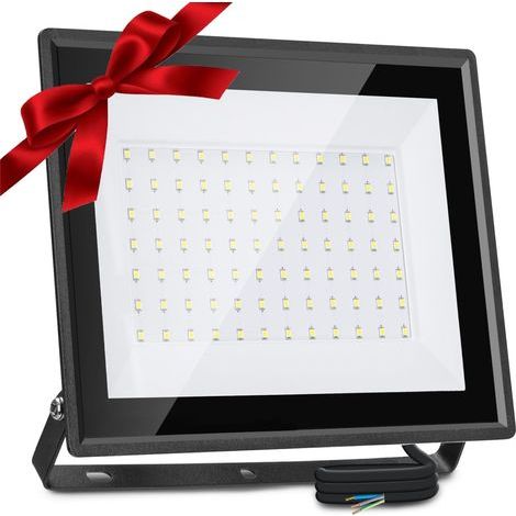LED Floodlight 70W 6100lm Cool White IP65 Aluminum Garden Garage (1/5)
