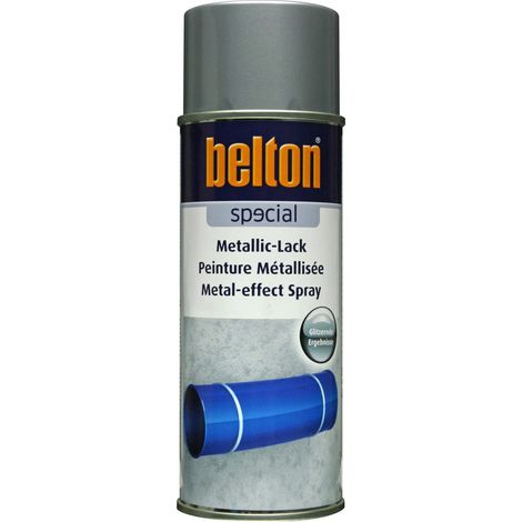Peinture aérosol - BELTON - METAL 400ML - Argent - Séchage rapide - Sans CFC (1/4)