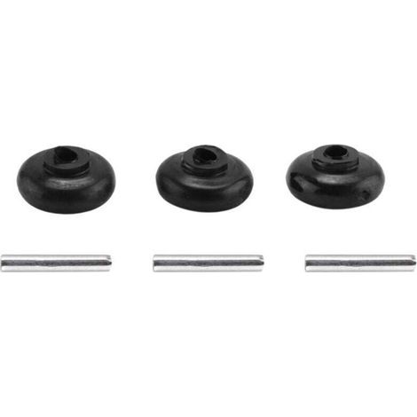 3 Essieux Avec Rouleaux Moteurs Pour Remplacement De Roues D Aspirateur (1/4)
