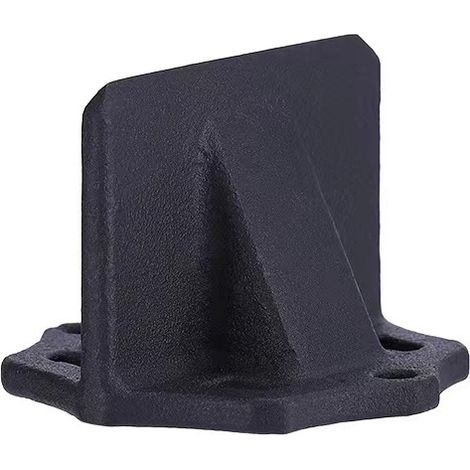 Cuneo spaccalegna portatile, spaccalegna in acciaio al carbonio, taglialegna manuale, semplice strumento per spaccare la legna per casa e campeggio (grande 850 g)