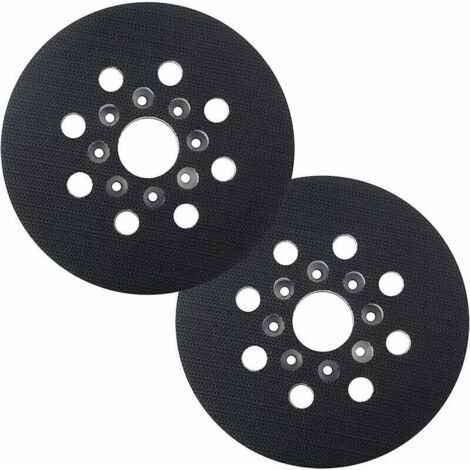125 mm Schleifpad, kompatibel mit Bosch PEX 220 A, GEX 125-1 AE, PEX 220 AE, Skil 7402/7490, 2 Stück